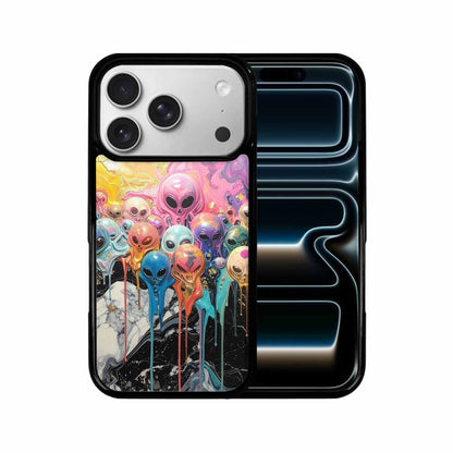 iPhone 17 Pro Case — Aliens Marblemelting Aliens Pa L2w Alien, Custom Designed Case Cover