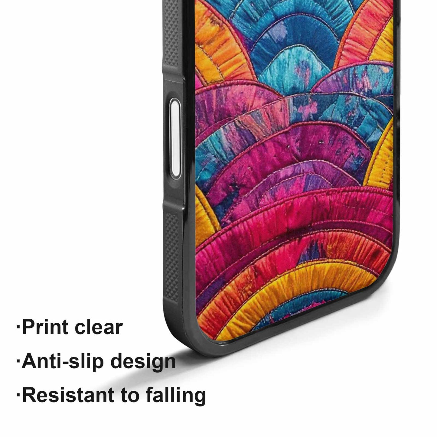 iPhone 17 Case — Vivid Camo Pansexual Camo, Custom Printed Phone Case