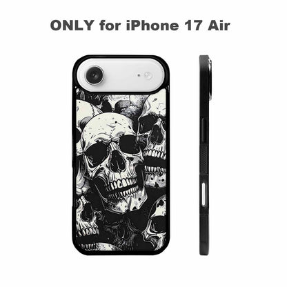 iPhone 17 Air Case — Skull Dark Art Gothic Print Gothic, Customized Protective Case