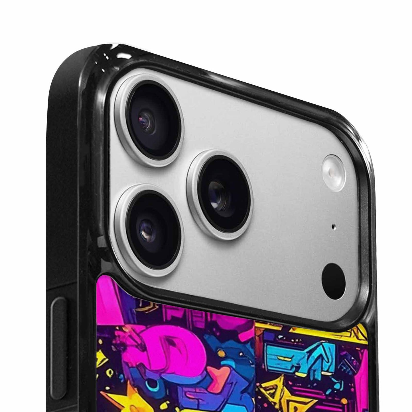 iPhone 17 Pro Case — Retro Motif Retro Motifs Pdo Retro, Customized Protective Case