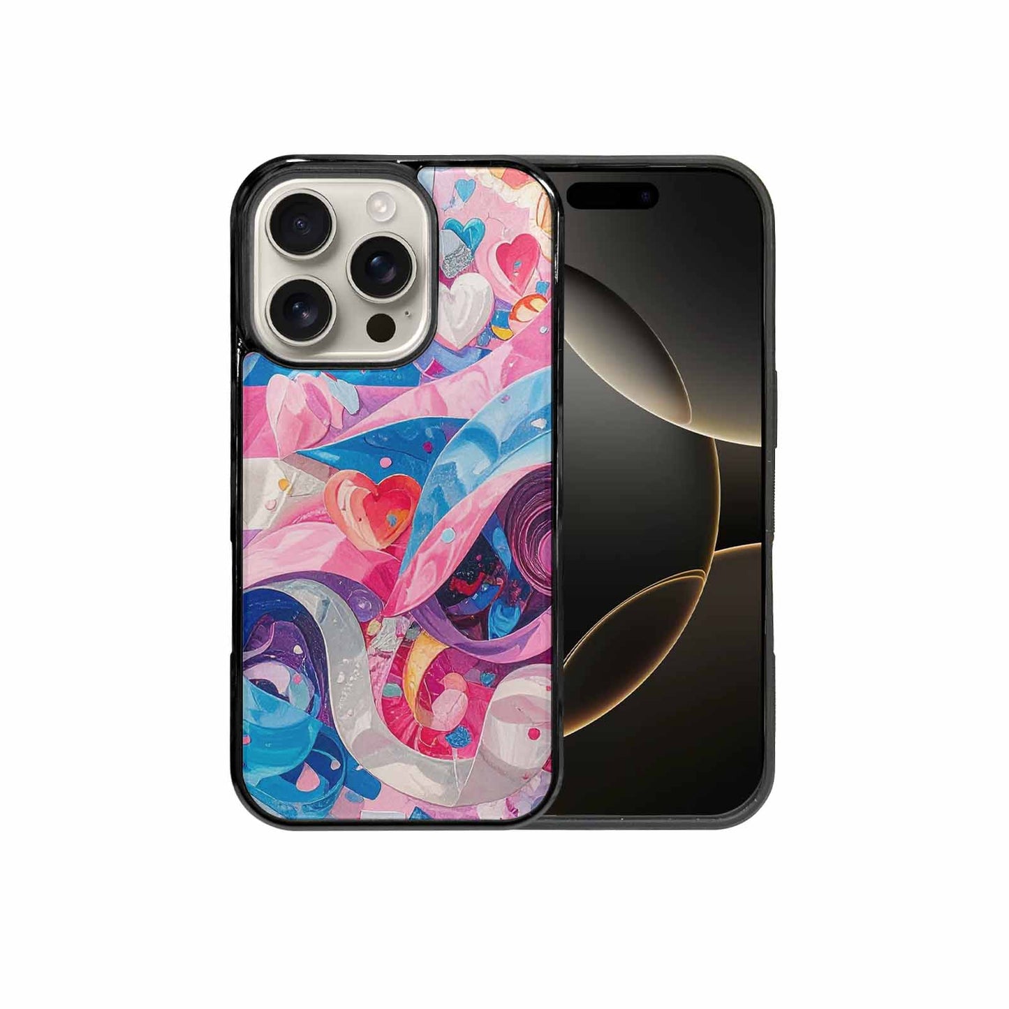 iPhone 16 Pro Case — Transgender Pride Flag Trans Pride Flag, Personalized Phone Case