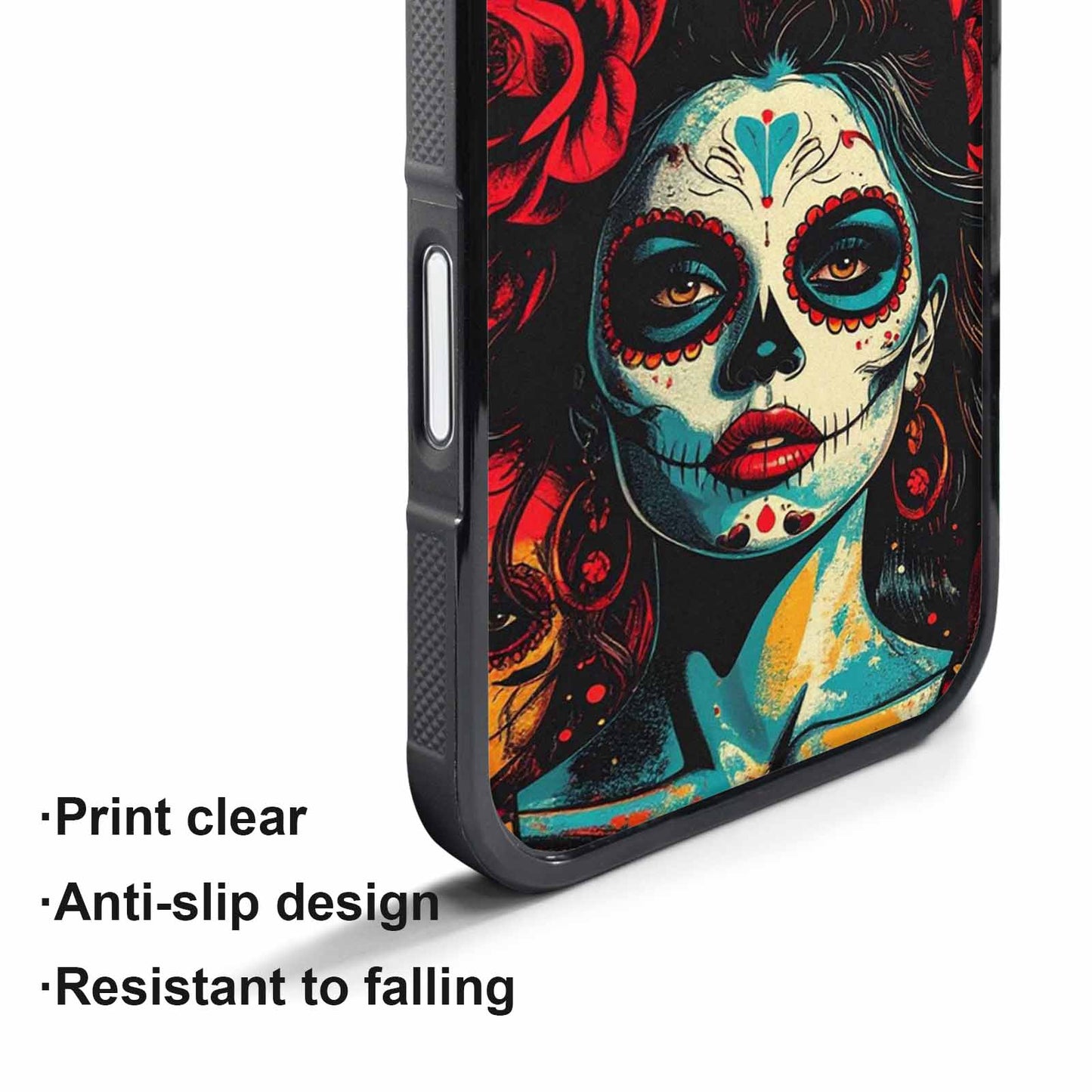 iPhone 17 Pro Case — Skull Dark Art Gothic Print Gothic, Customized Protective Case