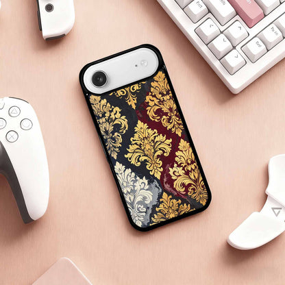 iPhone 17 Air Case — Small Damask Ornamental Wallpaper Pattern Original, Custom Designed Case Cover