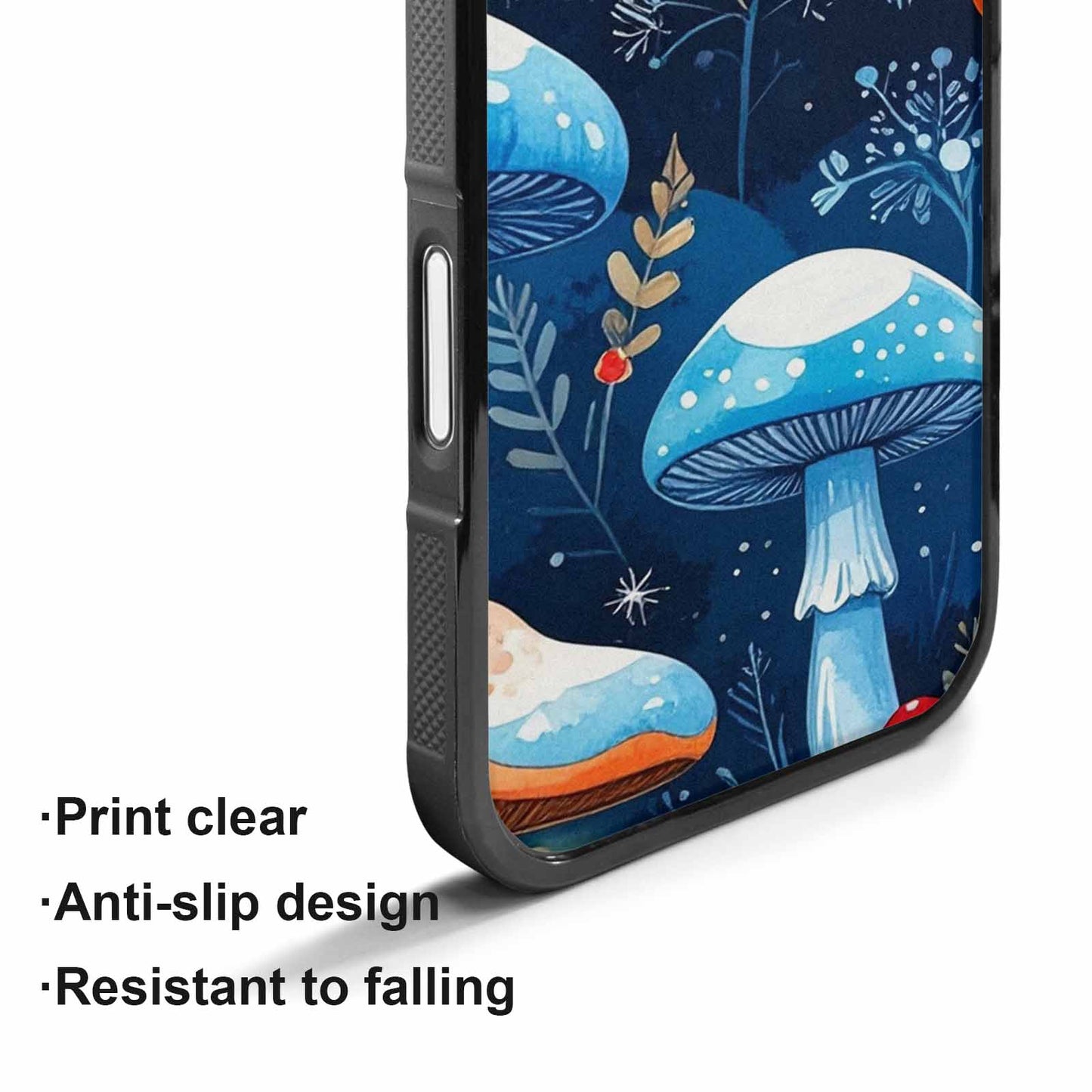 iPhone 17 Case — Vivid Winter Mushroom Cartoon Cute, Original Design Phone Case