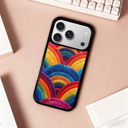 iPhone 17 Pro Case — Vivid Camo Rainbow Pride Camo, Original Design Phone Case