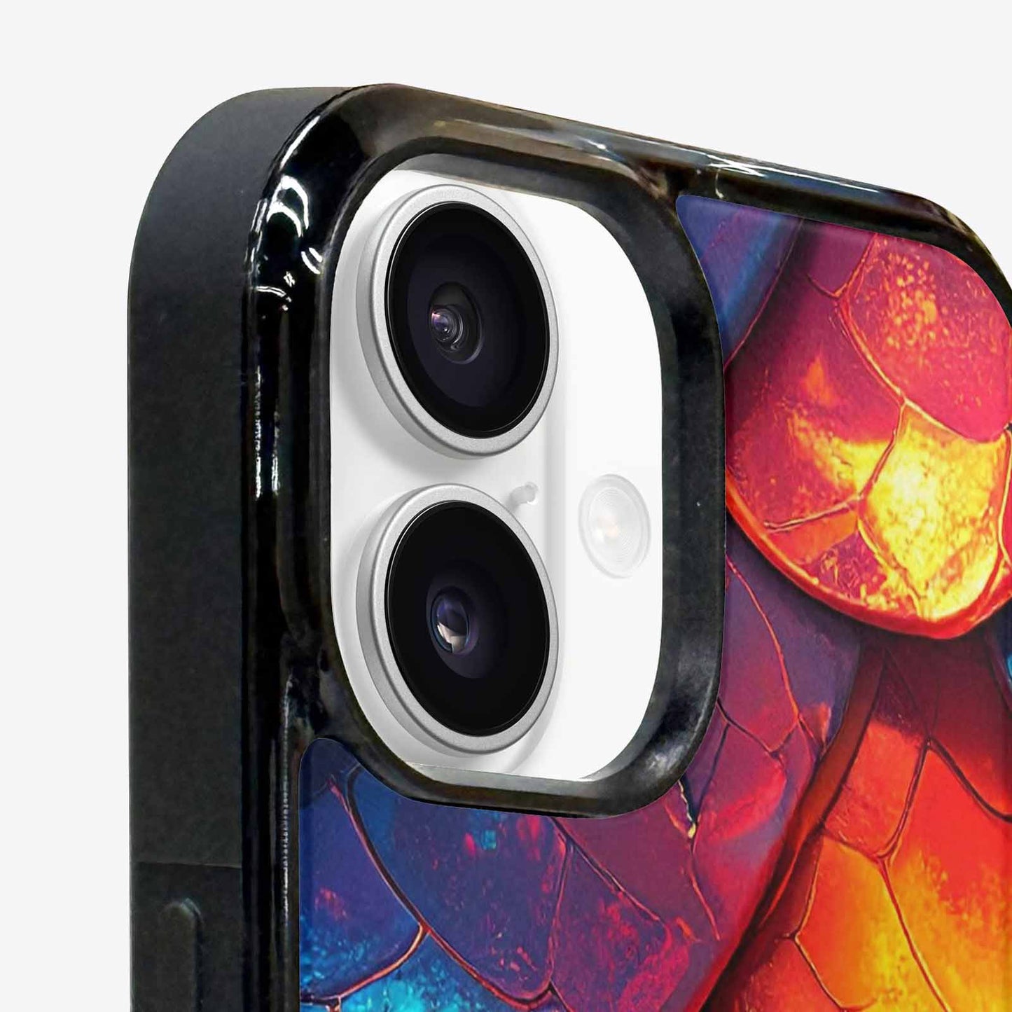 iPhone 16 Plus Case — Dark Snake Print Custom, Custom Art Phone Cover