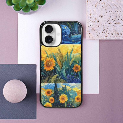 iPhone 16 Case — Blend All Versions Together Melting Together, Custom Designed Case Cover