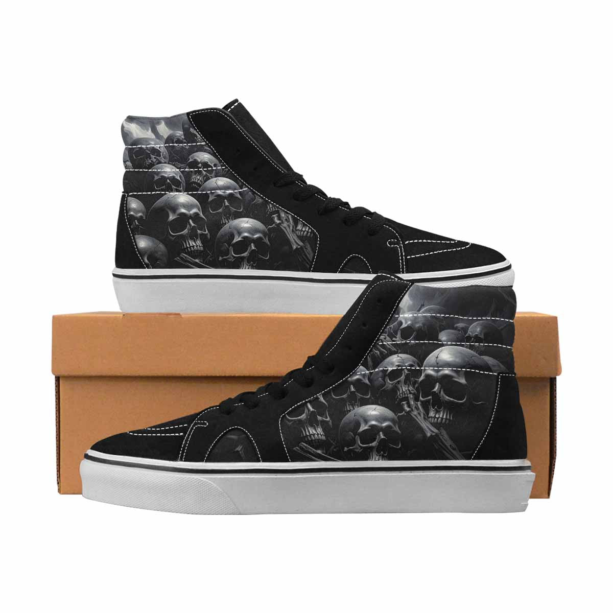 MEN'S Skull Dark Art Gothic Print 979 Ferion