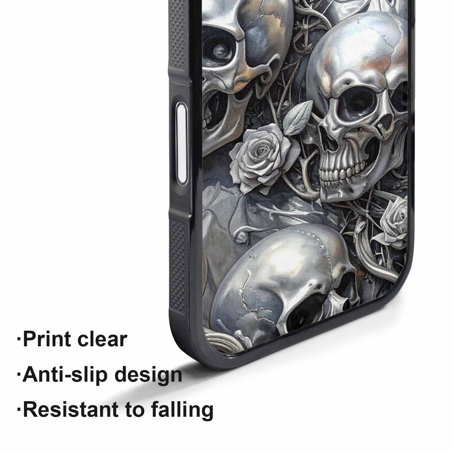 iPhone 17 Air Case — Seamless Tileable Pattern Of Overlapping Gothic, Personalized Phone Case