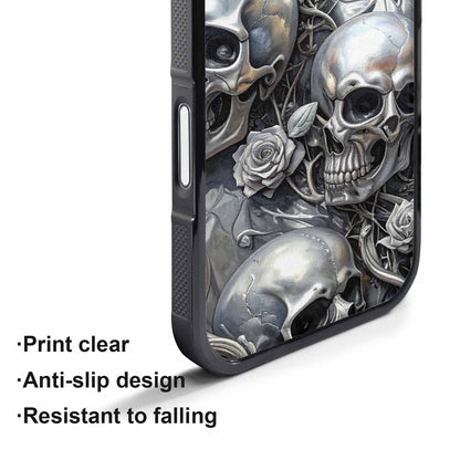 iPhone 17 Air Case — Seamless Tileable Pattern Of Overlapping Gothic, Personalized Phone Case