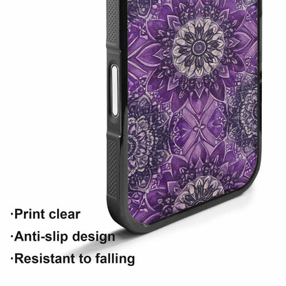 iPhone 17 Case — Small Mandala Pattern, Randomly Floral, Custom Designed Case Cover