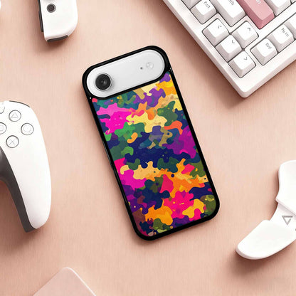 iPhone 17 Air Case — Small Military Camouflage Blotch Pattern Camo, Custom Designed Case Cover