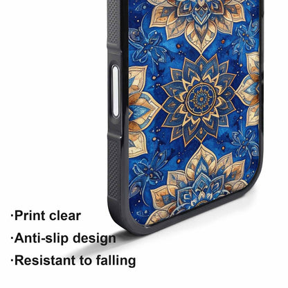 iPhone 17 Pro Case — Small Mandala Pattern Randomly Varying Floral, Customized Protective Case