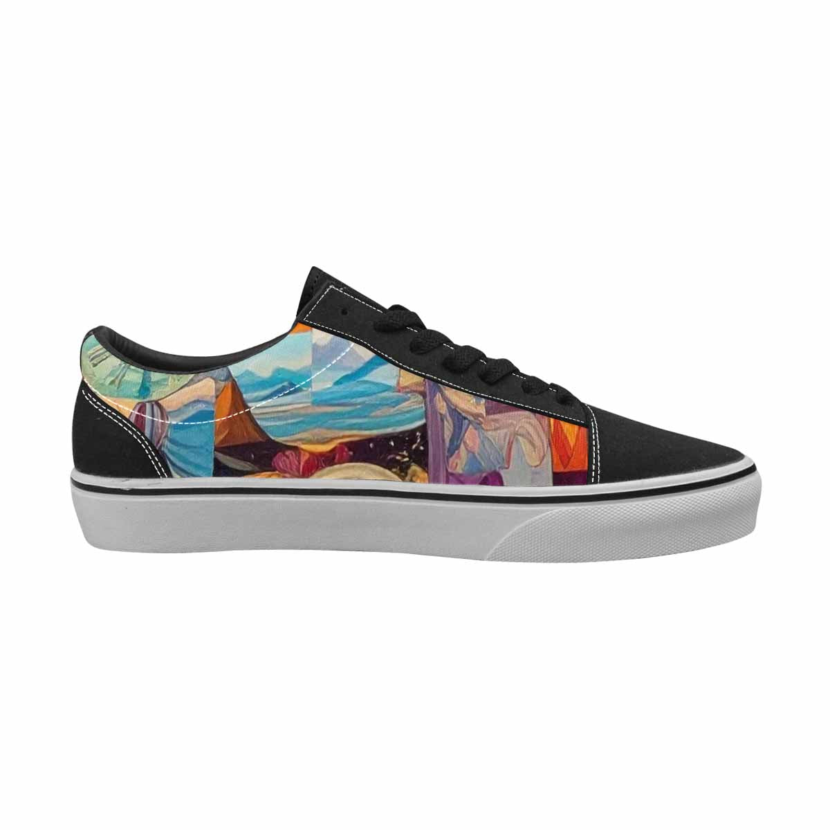 WOMEN'S Surreal Dream Fragment Lace-Up Canvas Surreal Shoes