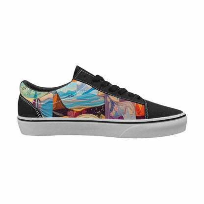 WOMEN'S Surreal Dream Fragment Lace-Up Canvas Surreal Shoes