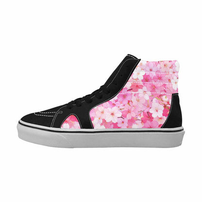 MEN'S Cherry Blossom Branch Cherry High Top Canvas Dreamcore Custom Shoes