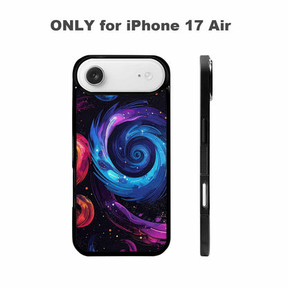 iPhone 17 Air Case — Rose Galaxy Art Seamless Pattern Galaxy, Custom Designed Case Cover