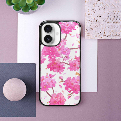 iPhone 16 Case — Cherry Blossom Branch Cherry Blo, Personalized Phone Case