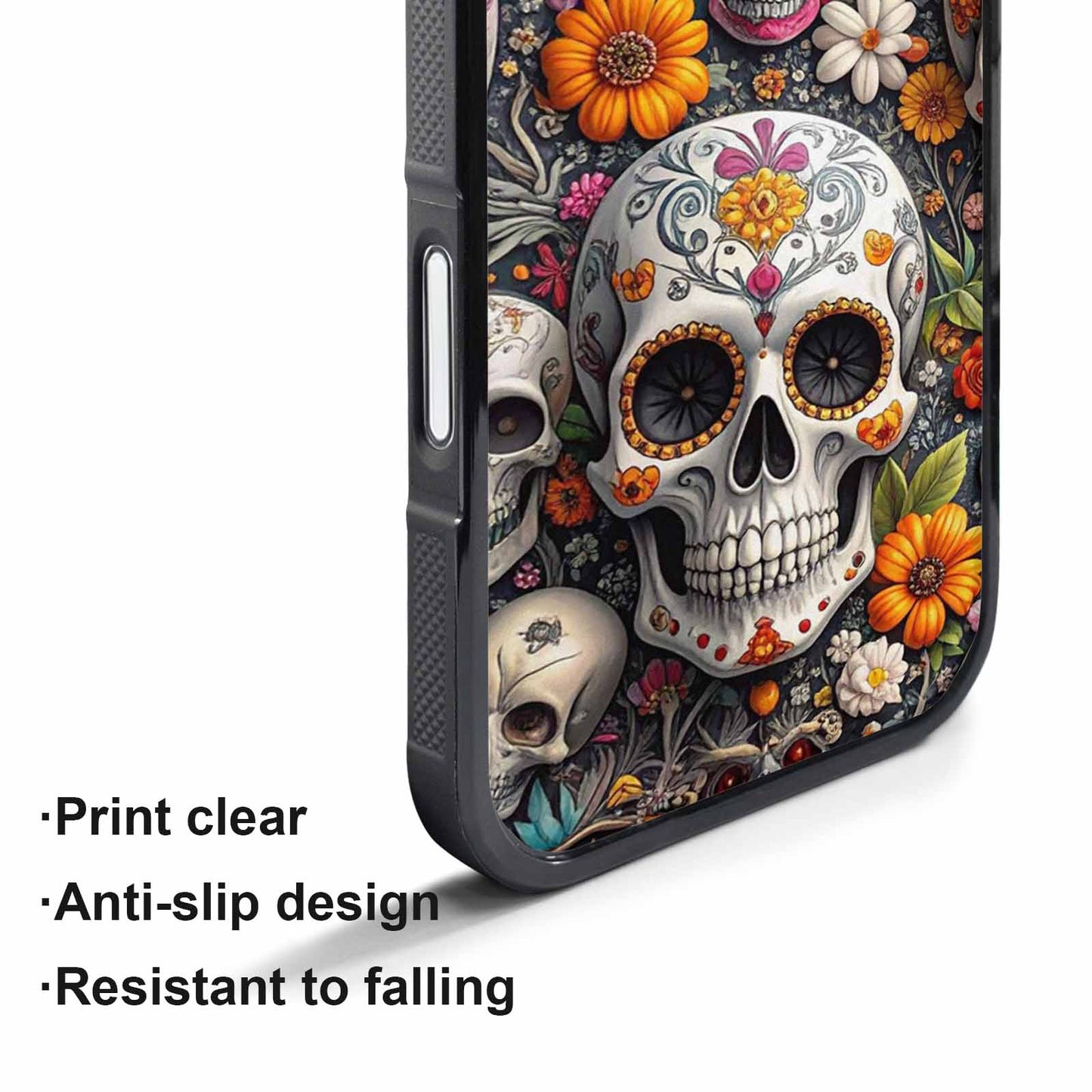 iPhone 17 Pro Case — Greyscale Black And White Dark Gothic, Customized Protective Case