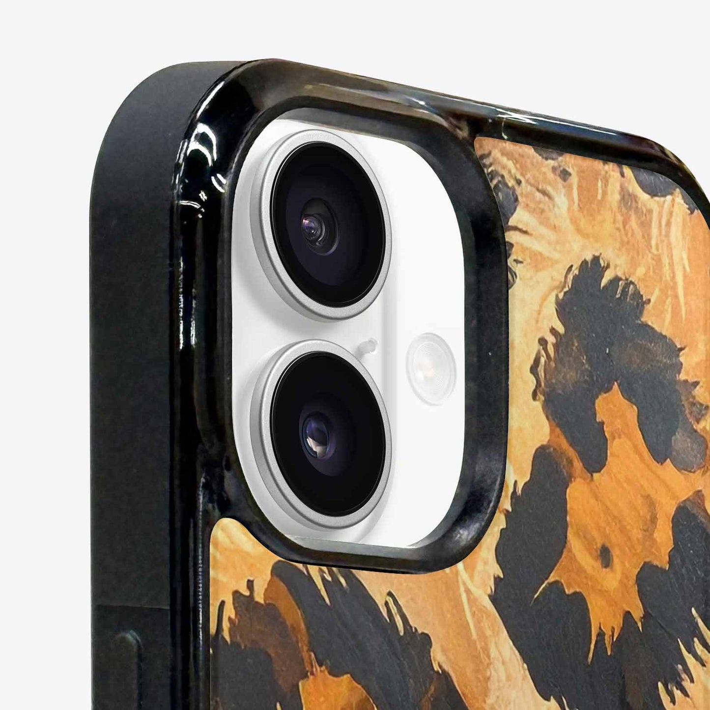 iPhone 16 Plus Case — Leopard Soft Airbrush Gradient, Custom Phone Case