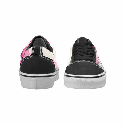 WOMEN'S Van Gogh Swirl Lace-Up Canvas Grunge Shoes