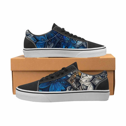 WOMEN'S Mandala Medallion Lace-Up Canvas Dreamcore Custom Shoes