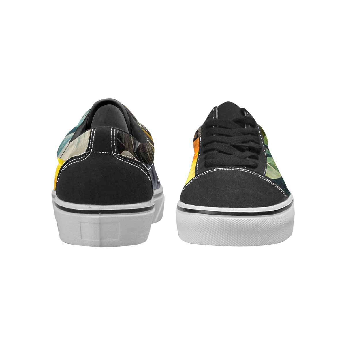 WOMEN'S Blend Melt Them Canvas Lace-Up Vivid Custom Shoes