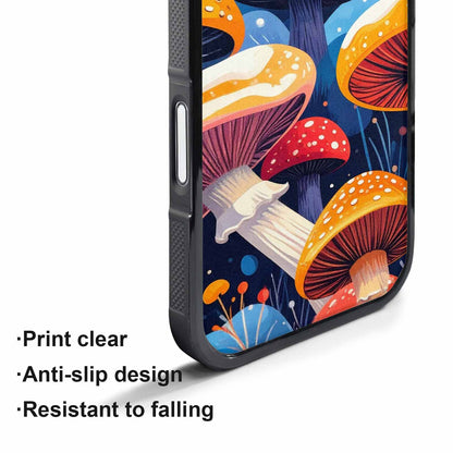 iPhone 17 Air Case — Vivid Winter Mushroom Seamless Cartoon Cute, Custom Phone Case