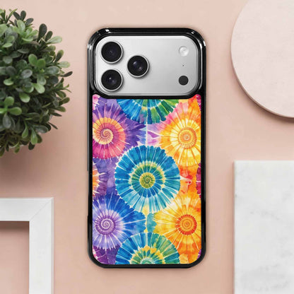 iPhone 17 Pro Max Case — Small Tie Dye Swirl Tie Dye, Custom Made Phone Cover