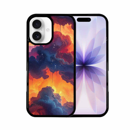 iPhone 17 Case — Seamless Tileable Pattern Of Galaxy Space, Custom Print Case Cover