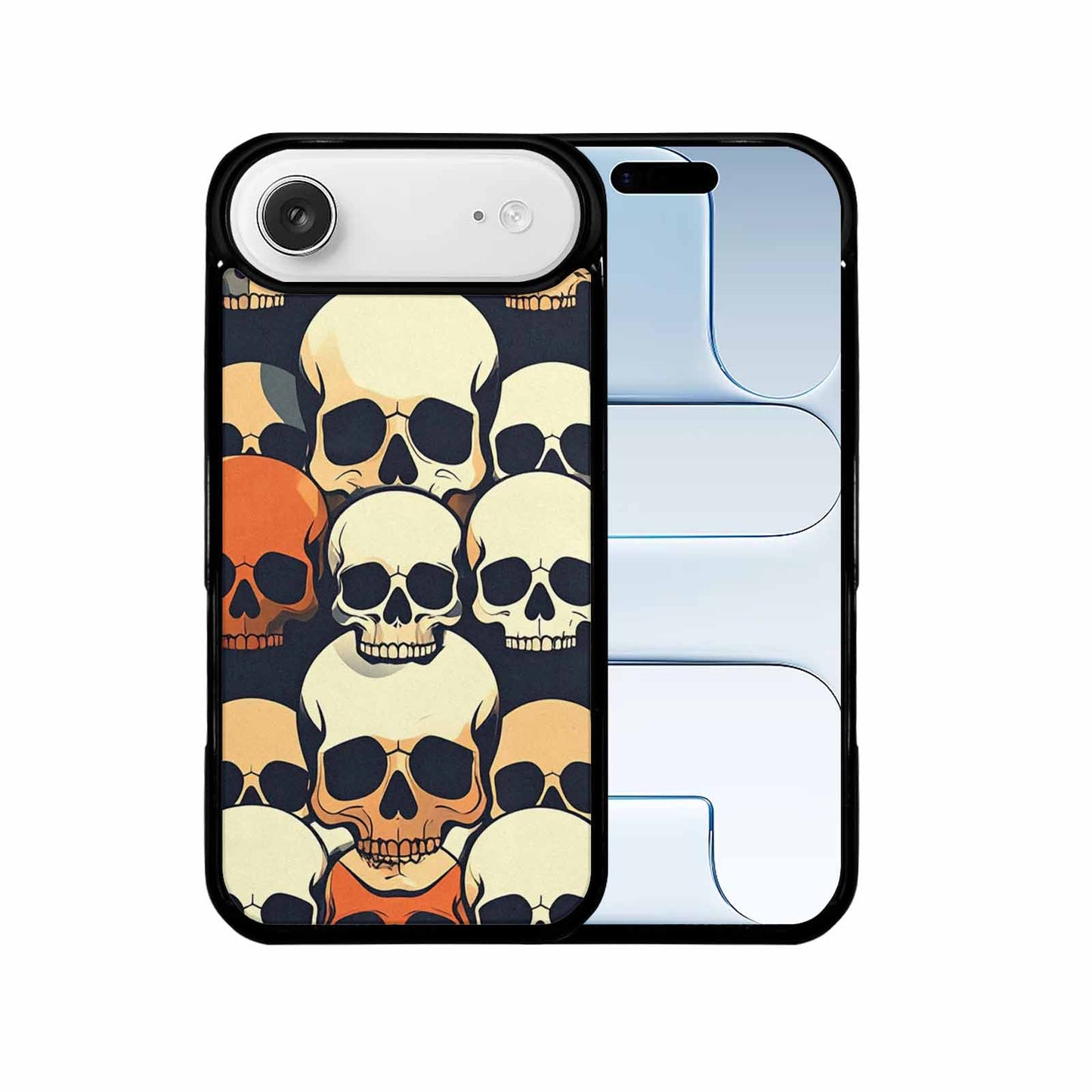 iPhone 17 Air Case — Skull Dark Art Gothic Print Gothic, Custom Phone Case
