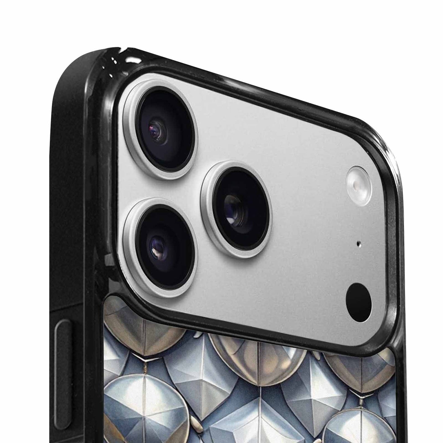iPhone 17 Pro Max Case — Chrome Entomology Beetle Original Art, Original Design Phone Case