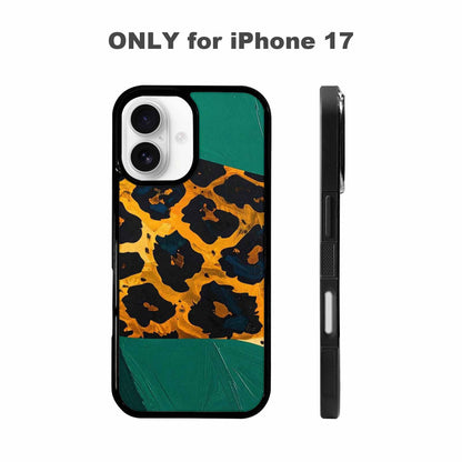 iPhone 17 Case — Animal Print Leopard Wallpaper Animal Print, Personalized Phone Case