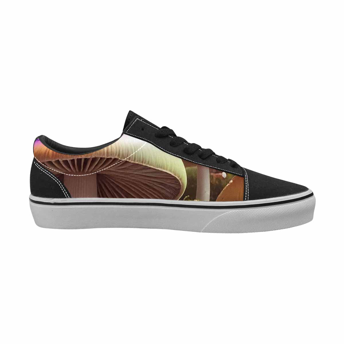MEN'S Mushrooms Canvas Original Design Dreamcore Custom Print Sneakers