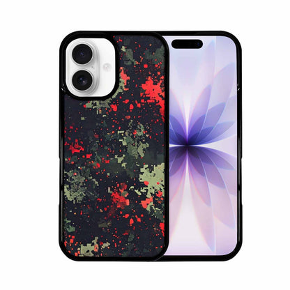 iPhone 17 Case — Small Military Camouflage Blotch Camo, Custom Phone Case