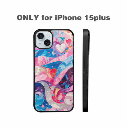 iPhone 15 Plus Case — Transgender Pride Flag Trans Pride Flag, Custom Designed Case Cover
