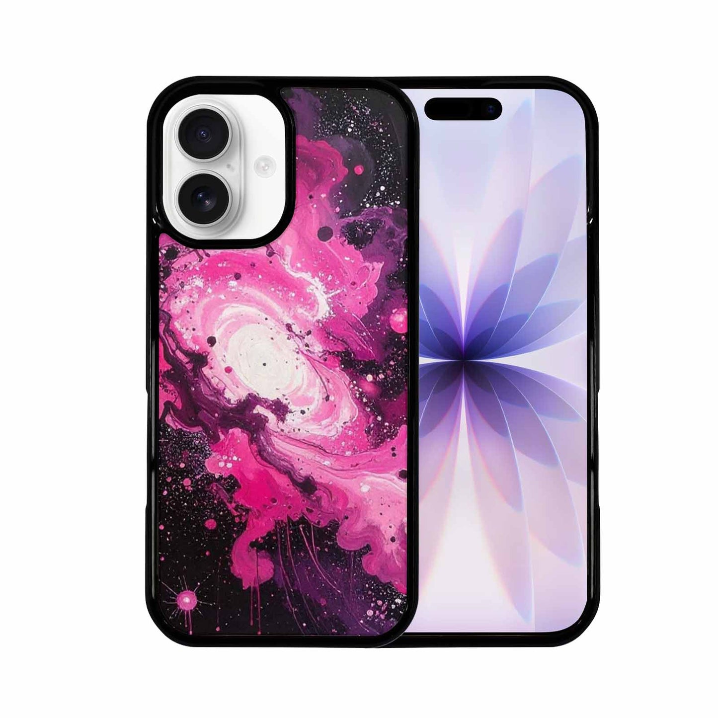 iPhone 17 Case — Galaxy Nebula Black &amp; Galaxy Space, Custom Made Phone Cover