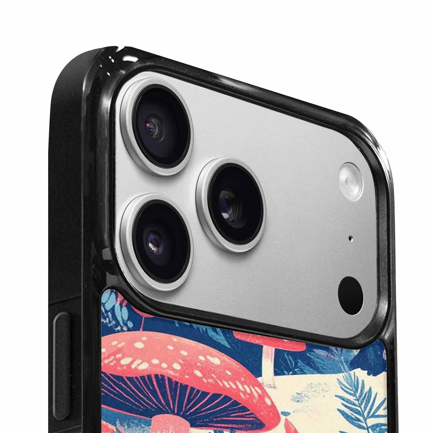 iPhone 17 Pro Max Case — Vintage Dinosaurs Mushroom Retro Vintage, Custom Designed Case Cover