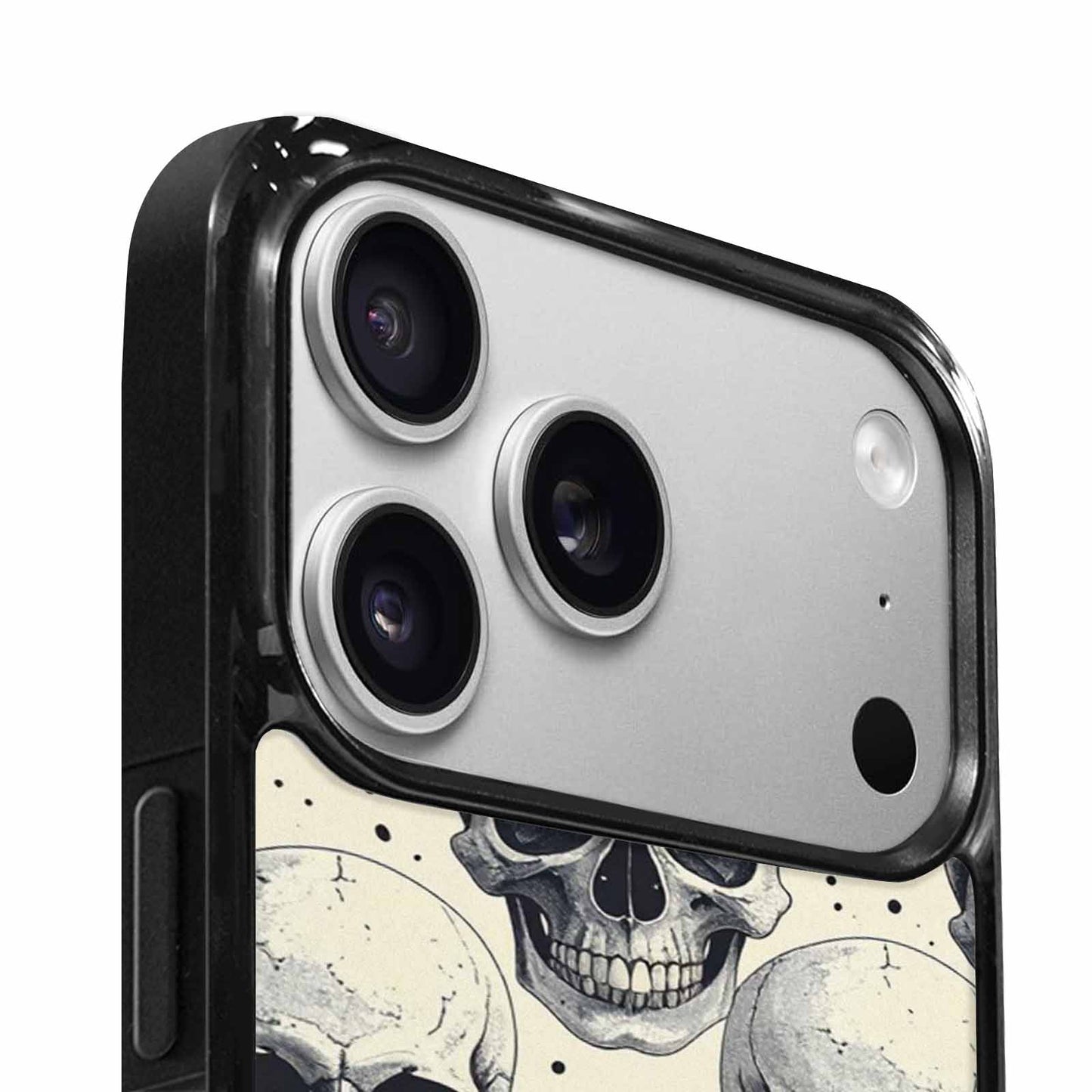 iPhone 17 Pro Case — Skull Dark Art Gothic Print Gothic, Custom Phone Case