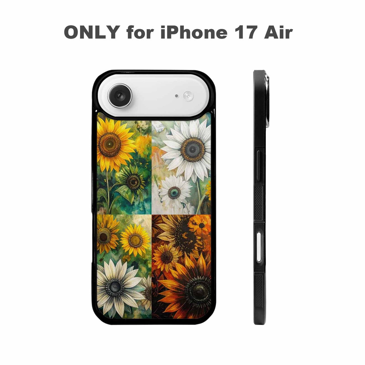 iPhone 17 Air Case — Blend Melt Them Together Small Floral, Custom Print Case Cover