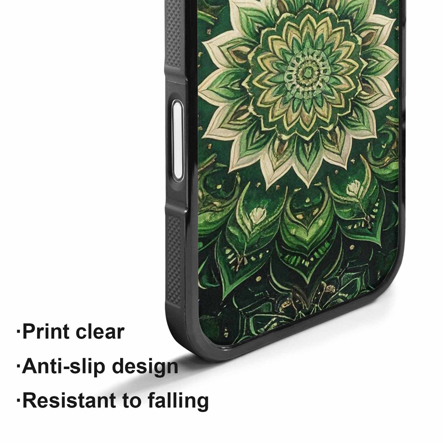 iPhone 17 Case — Small Mandala Pattern, Randomly Floral, Custom Print Case Cover
