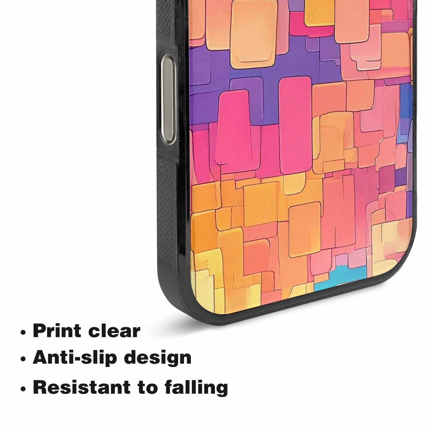 iPhone 16 Pro Case — Color Gradient Fade Pattern Hundreds Of, Custom Printed Phone Case