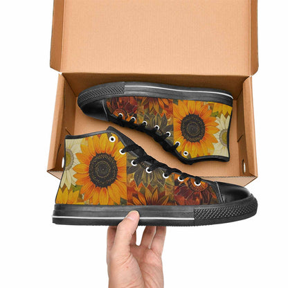 MEN'S Blend Melt Them High Top Canvas Cottagecore Shoes
