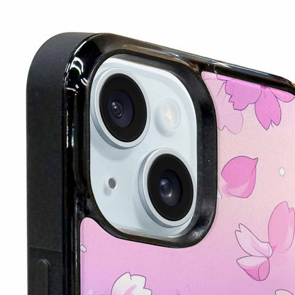 iPhone 15 Case — Anime Cherry Blossom Custom, Custom Printed Phone Case