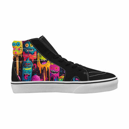 MEN'S Ice Cream Monsters  High Top Canvas Dreamcore Shoes