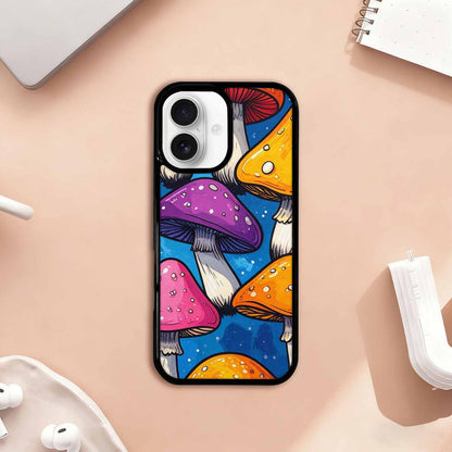 iPhone 17 Case — Vivid Winter Mushroom Cartoon Cute, Customized Protective Case