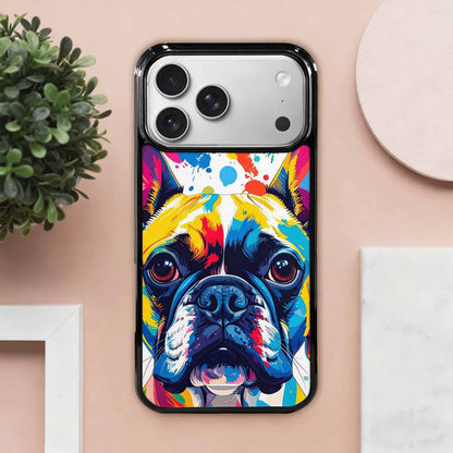 iPhone 17 Pro Max Case — French Bulldog Pop Art Original Art, Unique Phone Case Design
