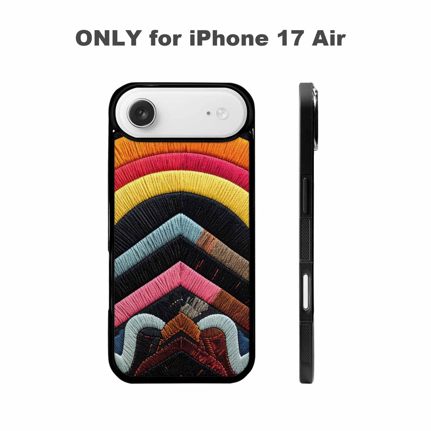 iPhone 17 Air Case — Vivid Camo Progress Pride Camo, Custom Designed Case Cover