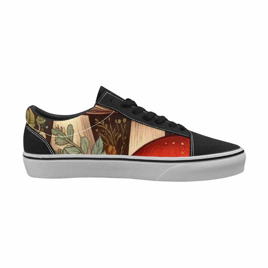 WOMEN'S Mushroom Canvas Lace-Up Dreamcore Sneakers