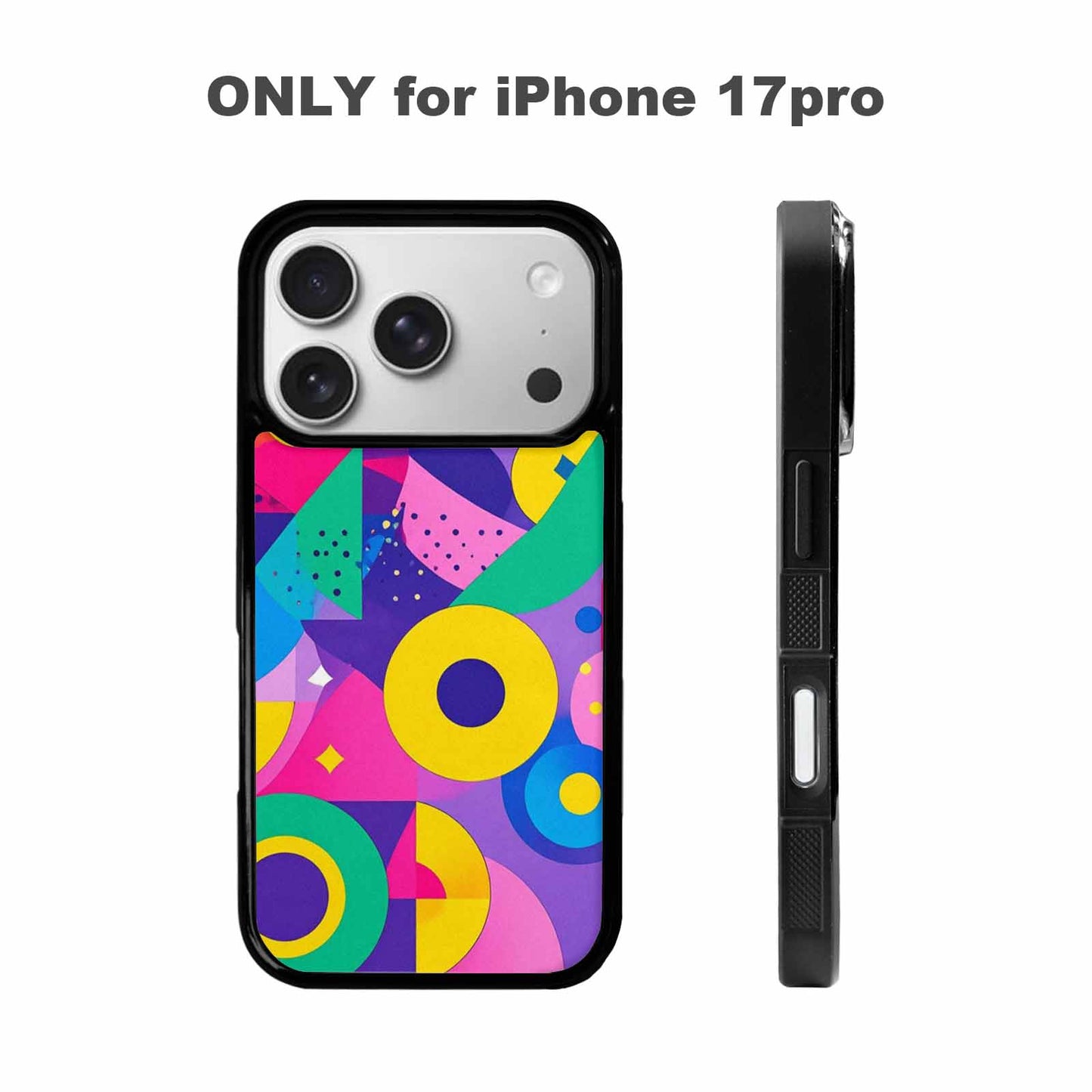 iPhone 17 Pro Case — Mod Cartoon Art Pattern Cartoon Cute, Custom Art Phone Cover